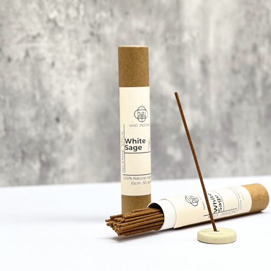 甯香 白鼠尾草線香 10cm 50支